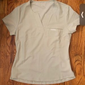 Jaanuu scrub top/jogger set size XS and XSP sage